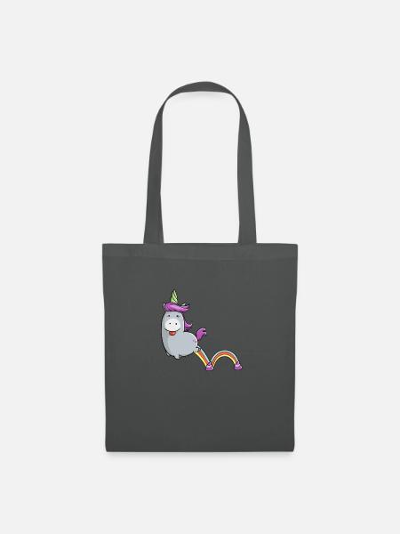 Einhorn Einhorn - Stoffbeutel - Graphite