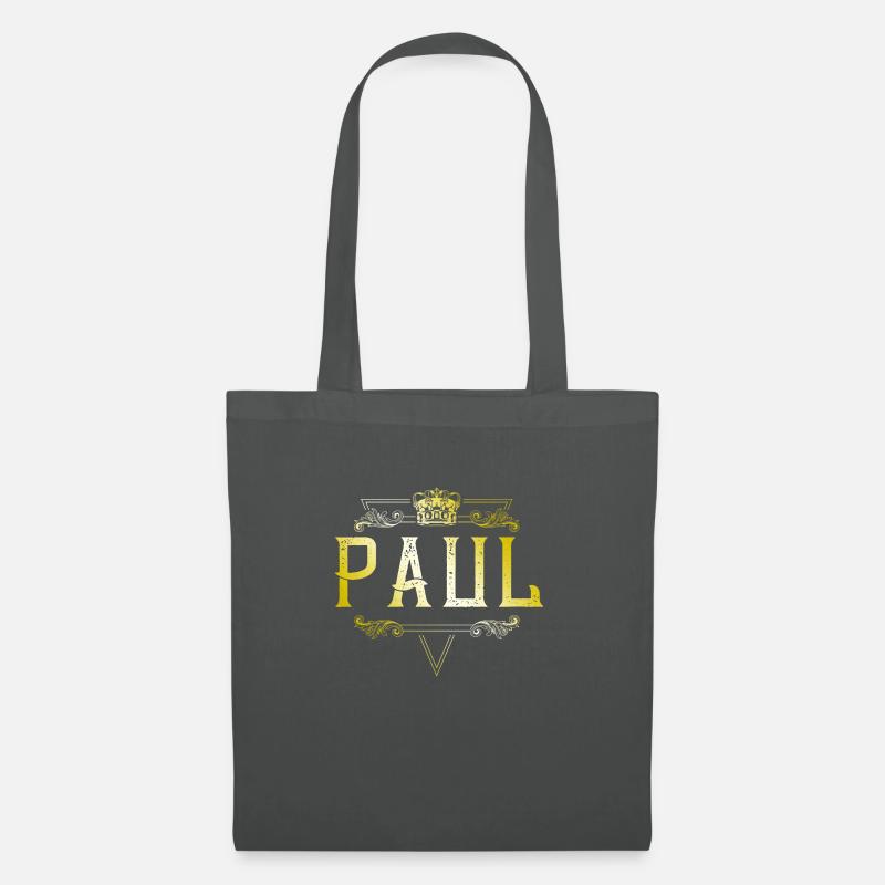 Paul - Stoffbeutel - Graphite