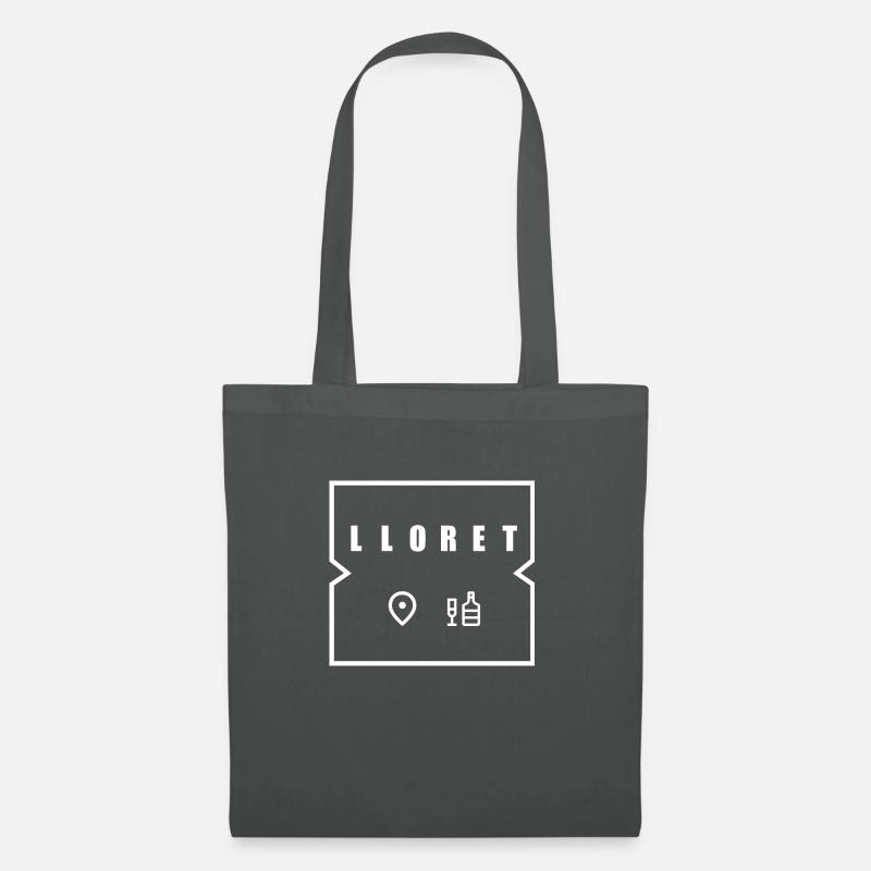 Lloret de mar - Stoffbeutel - Graphite