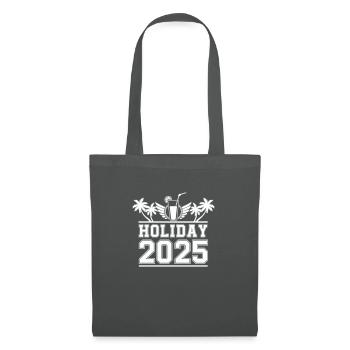 Holiday 2025 - Stoffbeutel - Graphite - Vorne