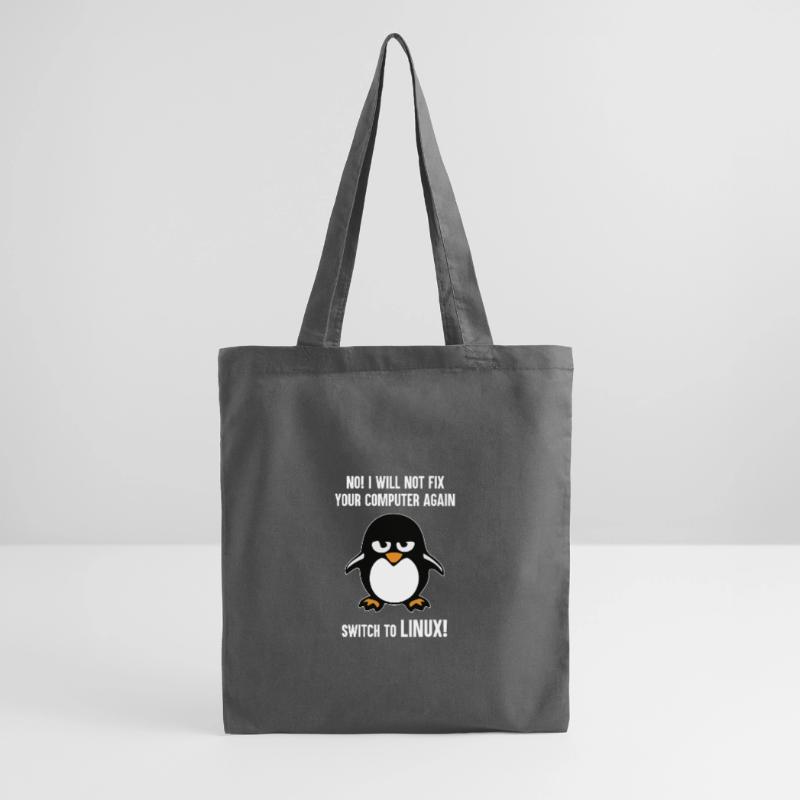 Programmieren Informatik Geschenk · Linux Stoffbeutel