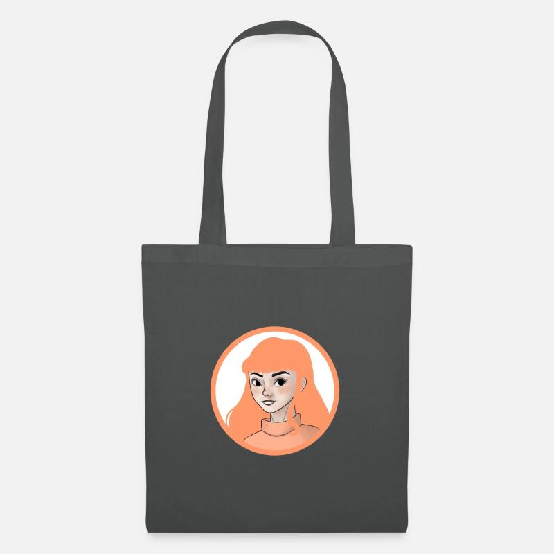 cute redhead - Stoffbeutel - Graphite