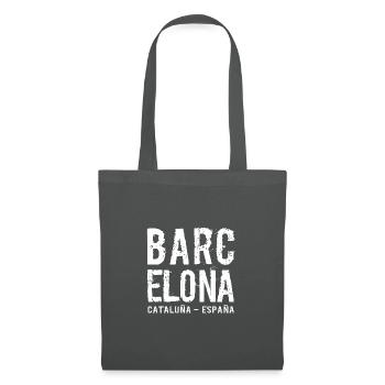 Barcelona, Catalonia, Spain, Mediterranean Sea - Tote Bag - graphite grey - Front