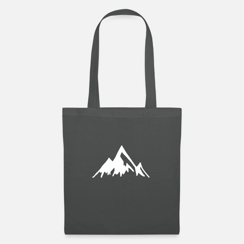 berg - Stoffbeutel - Graphite