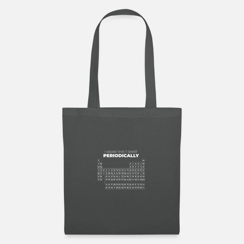 Periodensystem - Stoffbeutel - Graphite