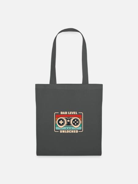 Dad Level - Stoffbeutel - Graphite