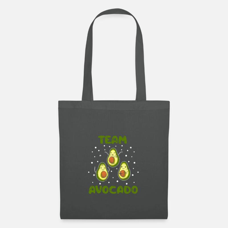 Avocado - Stoffbeutel - Graphite