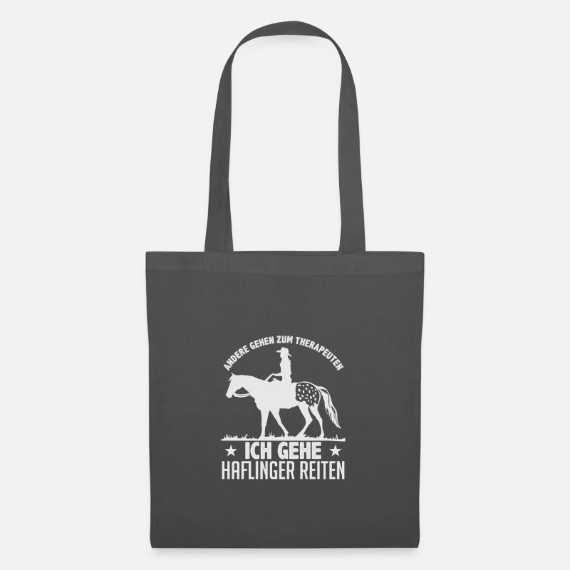 Haflinger - Stoffbeutel - Graphite