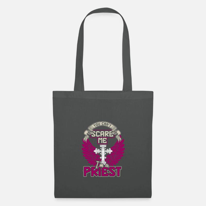 prete - Borsa di stoffa - grigio grafite