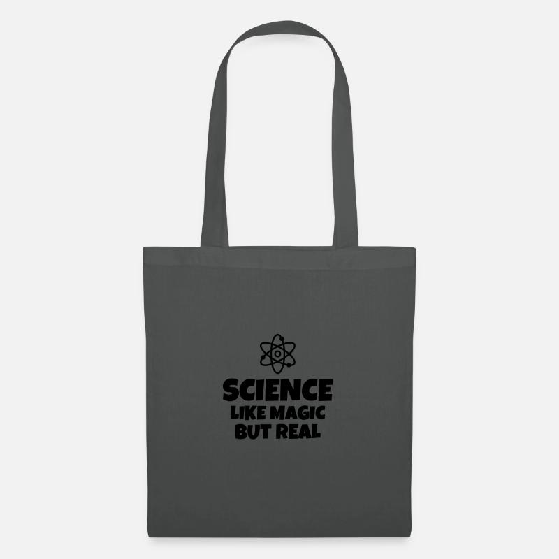 Science Like Magic But Real - Stoffbeutel - Graphite