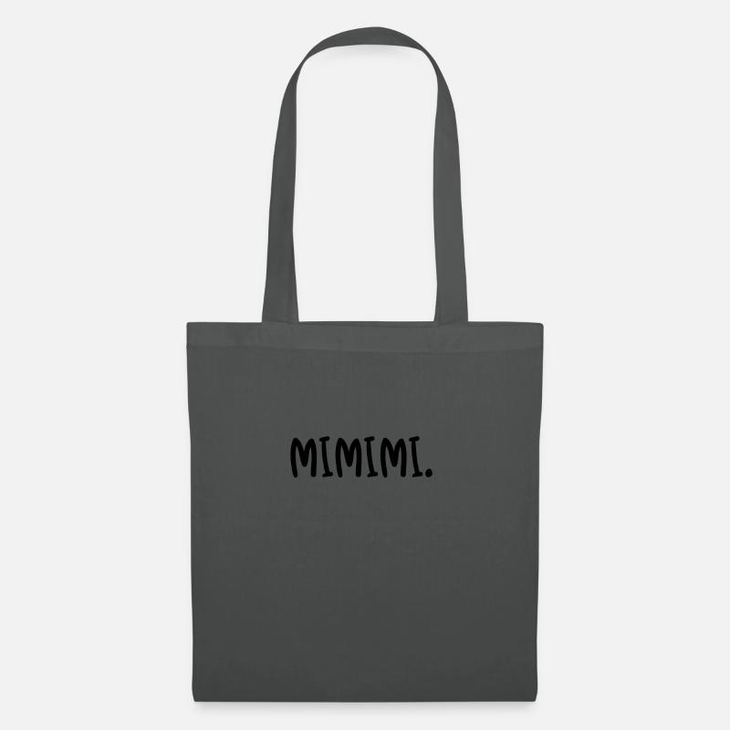 Mimimi. - Stoffbeutel - Graphite