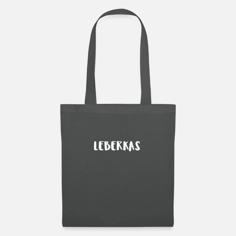 Leberkas - Stoffbeutel - Graphite