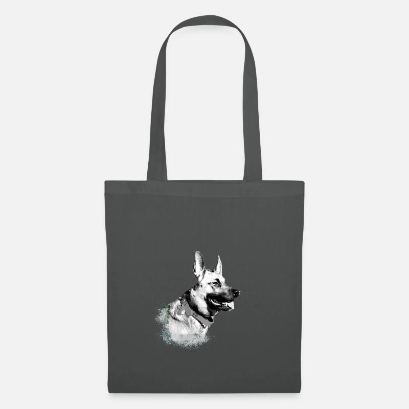 malinois,schäferhund,hund,graffiti - Stoffbeutel - Graphite