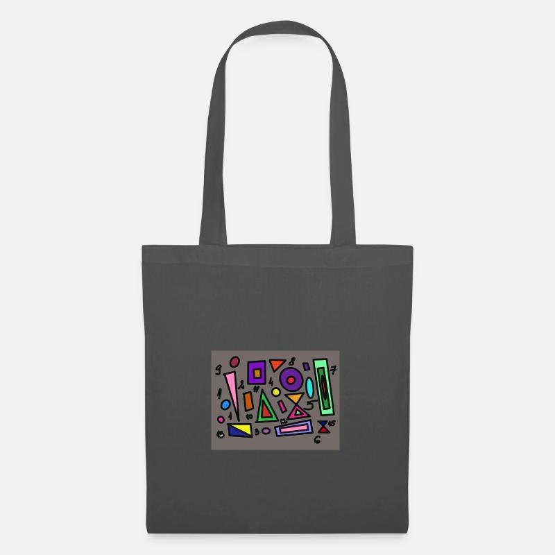 Geometry - Tote Bag - graphite grey