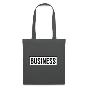 Business-shirt - Sac en tissu - gris graphite - Devant