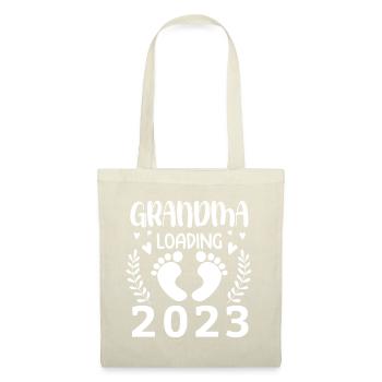 Grandma-to-be 2023 Grandma loading 2023 - Tote Bag - nature - Front