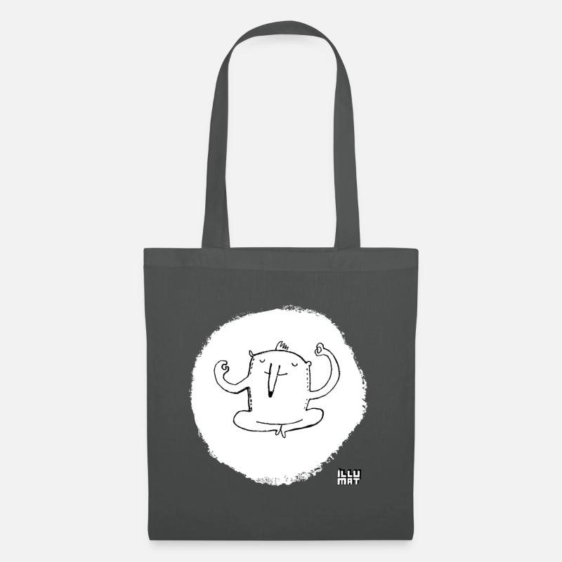 Ommmm black - Stoffbeutel - Graphite