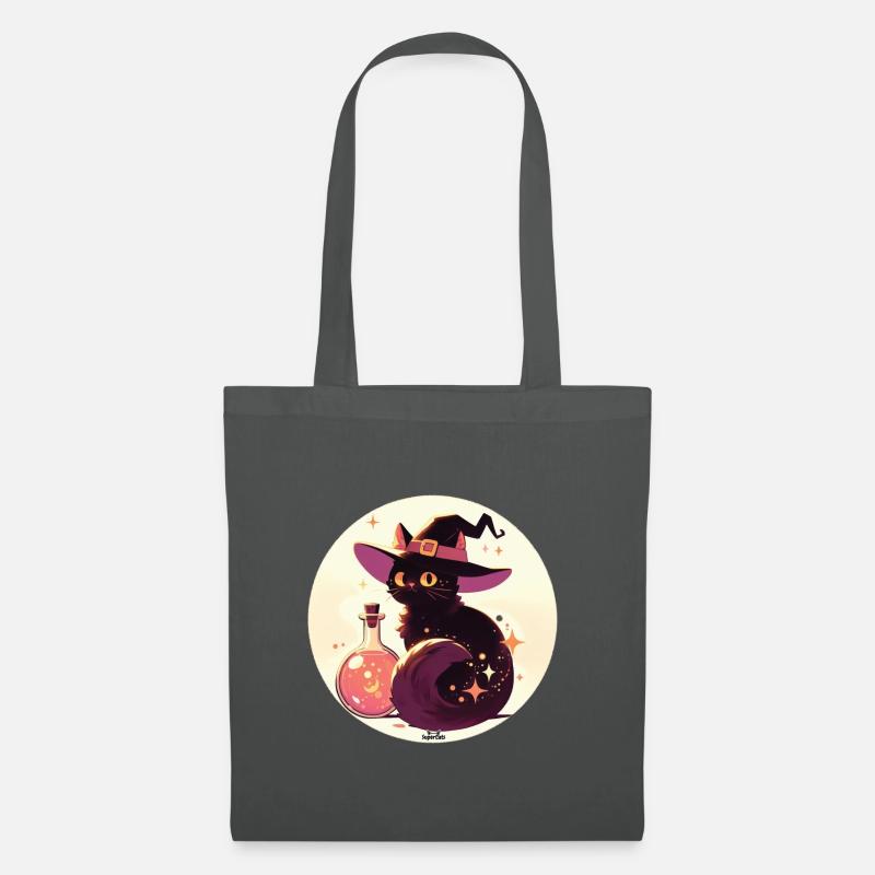 Potion Cat 3 - Tote Bag - graphite grey