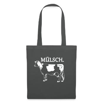 Mülsch 1 - Stoffbeutel - Graphite - Vorne
