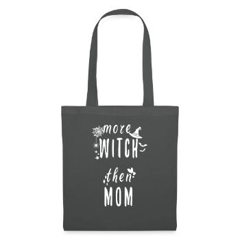 More WItch then Mom - Witch Mama Halloween Costume - Tote Bag - graphite grey - Front