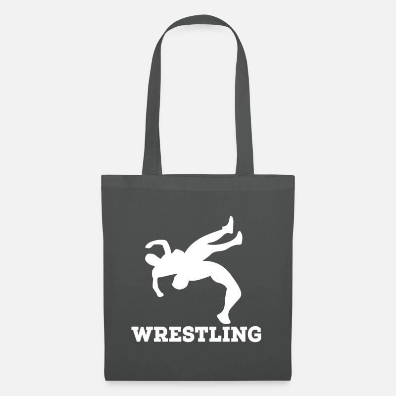 wrestling - Stoffbeutel - Graphite