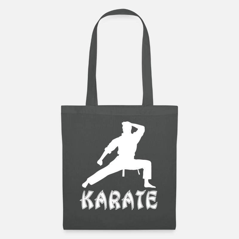Karaté - Sac en tissu - gris graphite