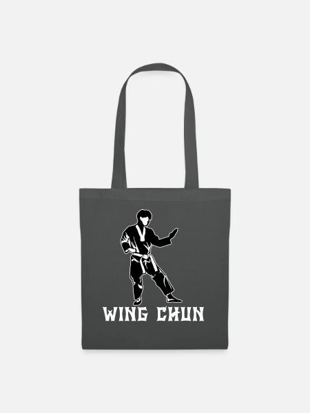 Wing Chun - Stoffbeutel - Graphite