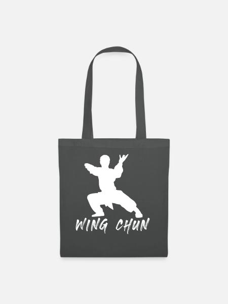 Wing Chun - Stoffbeutel - Graphite
