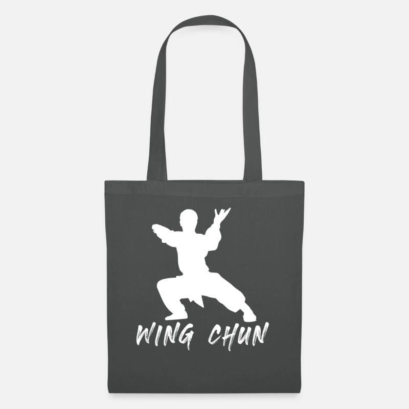 Wing Chun - Stoffbeutel - Graphite