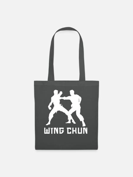 Wing Chun - Stoffbeutel - Graphite