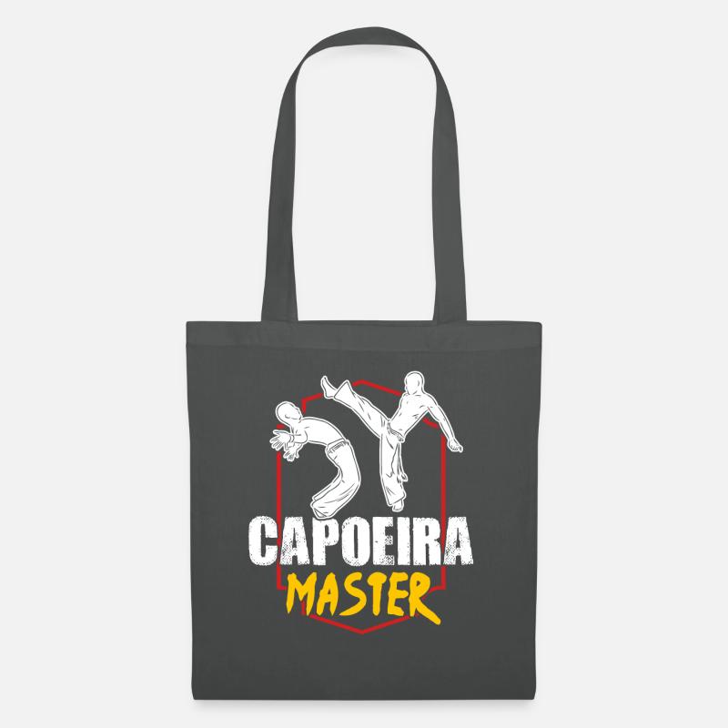 Capoeira Meister - Stoffbeutel - Graphite
