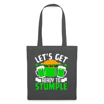 Let's get ready to Stumple - Tote Bag - graphite grey - Front
