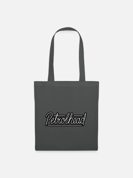 Petrolhead Schriftzug - Stoffbeutel - Graphite