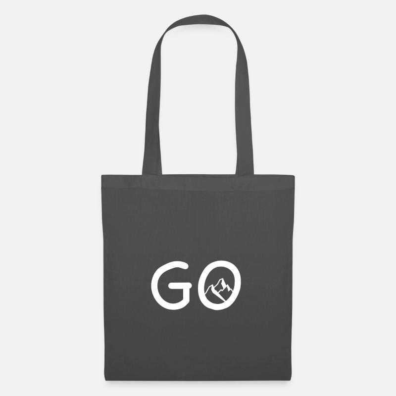 Outdoor Abenteuer - Stoffbeutel - Graphite