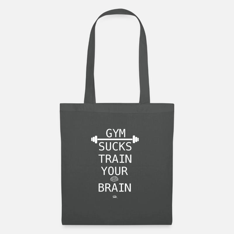 Brain - Stoffbeutel - Graphite