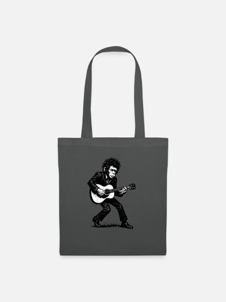 Auteur-compositeur-interprète | Le Singe Danseur - Sac en tissu - gris graphite