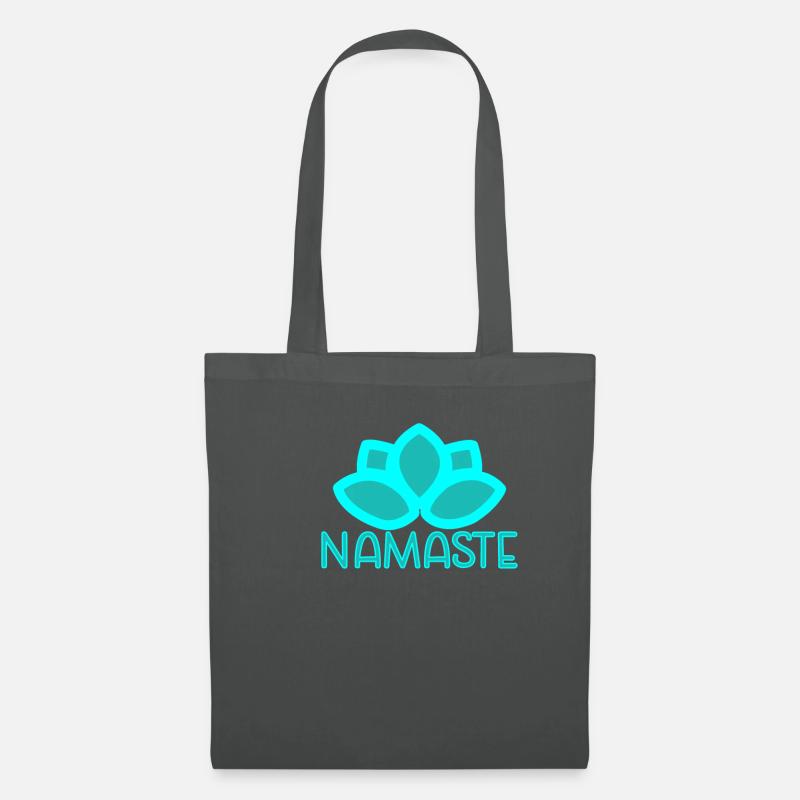 Namaste - Stoffbeutel - Graphite