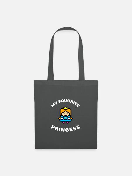 My Favorite Princess | Prinzessin Royal Geschenk - Stoffbeutel - Graphite