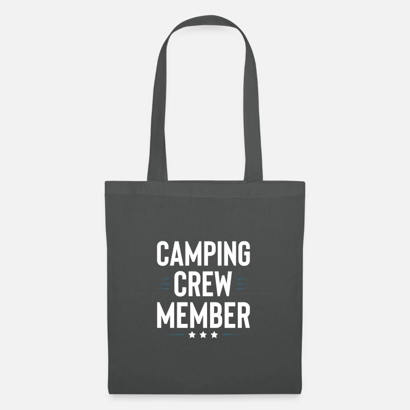 Camping Crew - Stoffbeutel - Graphite