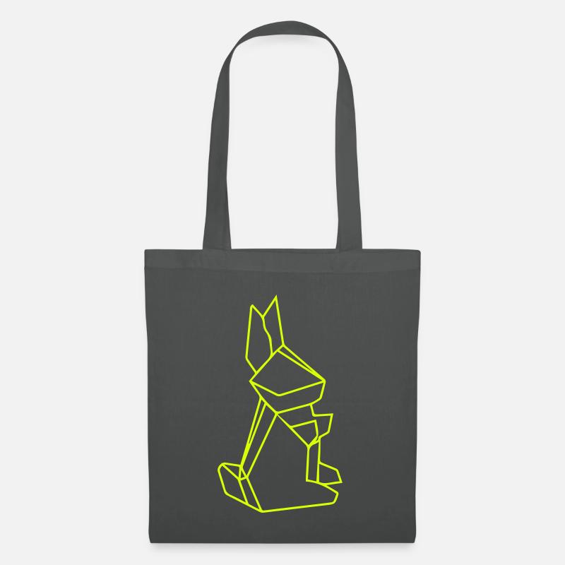 Hase - Stoffbeutel - Graphite