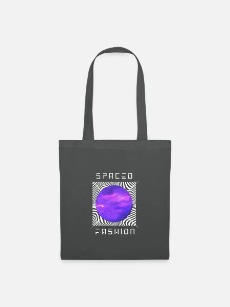 Purple Planet - Stoffbeutel - Graphite