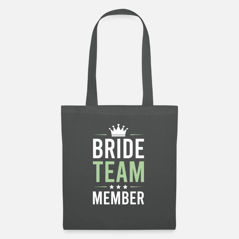 Bride Team - Stoffbeutel - Graphite