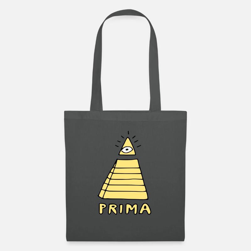 prima - Stoffbeutel - Graphite