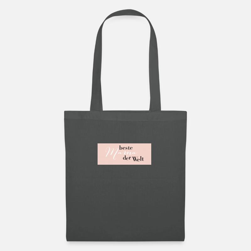 Beste Mama - Stoffbeutel - Graphite