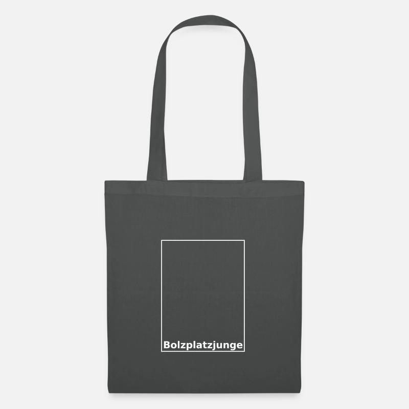 Bolzplatzjunge - Stoffbeutel - Graphite