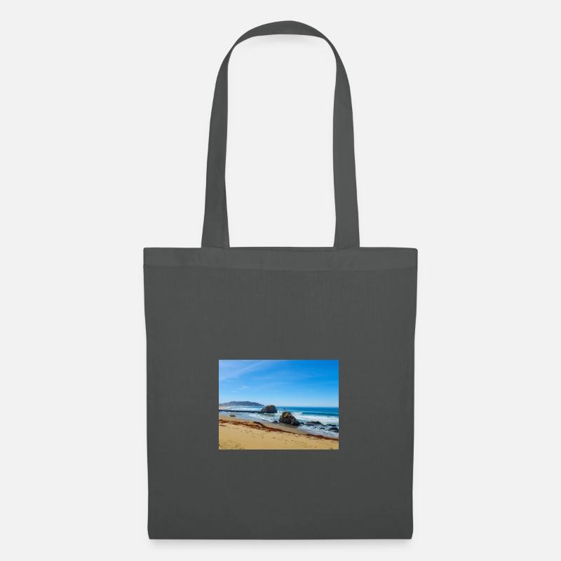 California Beach - Stoffbeutel - Graphite