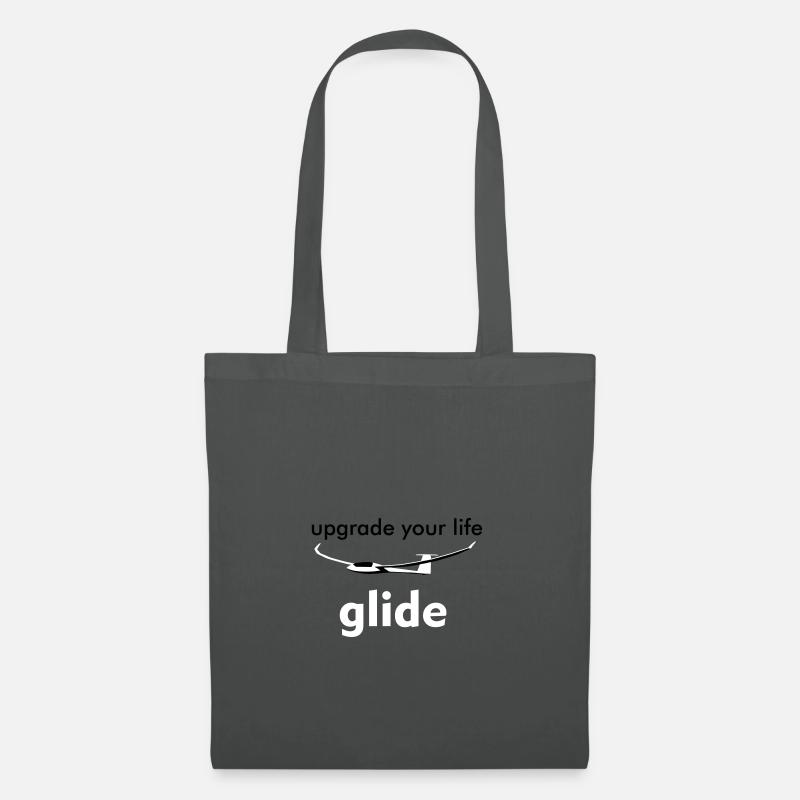 Glider Glider Glider Pilot Pilot - Tote Bag - graphite grey