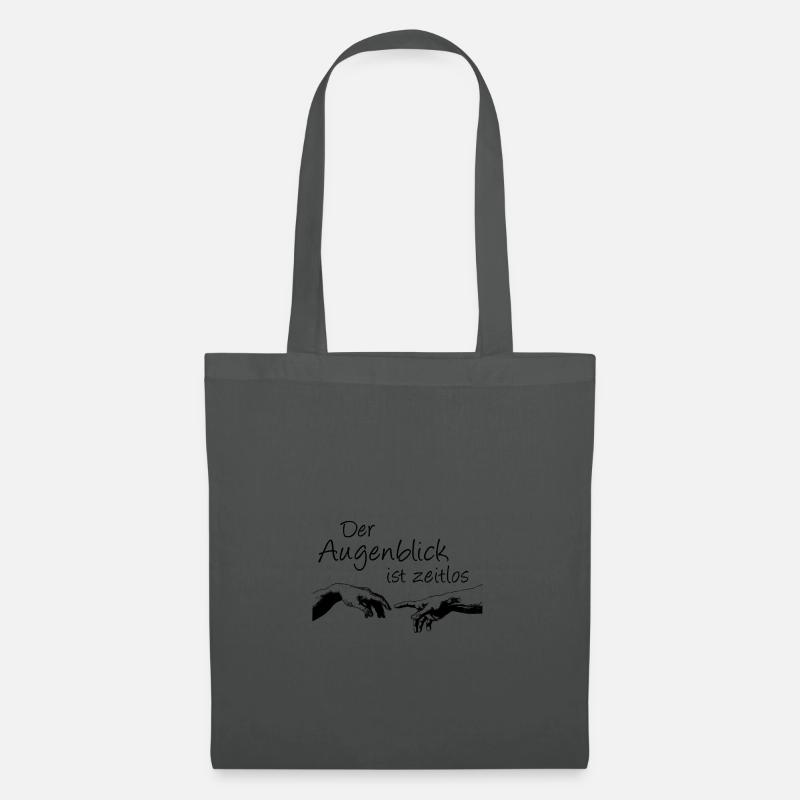 augenblick2 - Stoffbeutel - Graphite