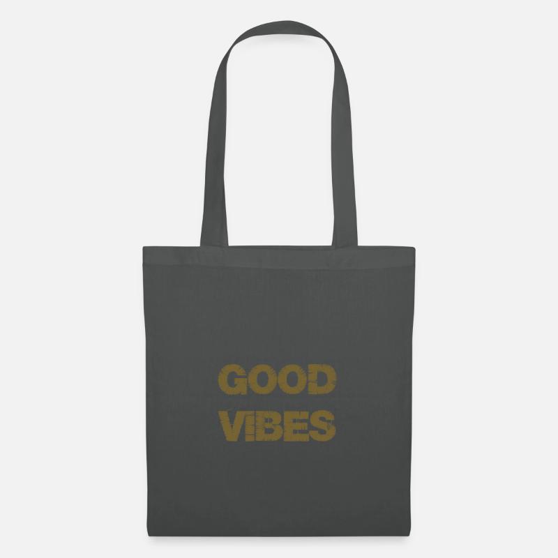 Gute Stimmung Mädchen Sommer 2022 Good Vibes - Stoffbeutel - Graphite