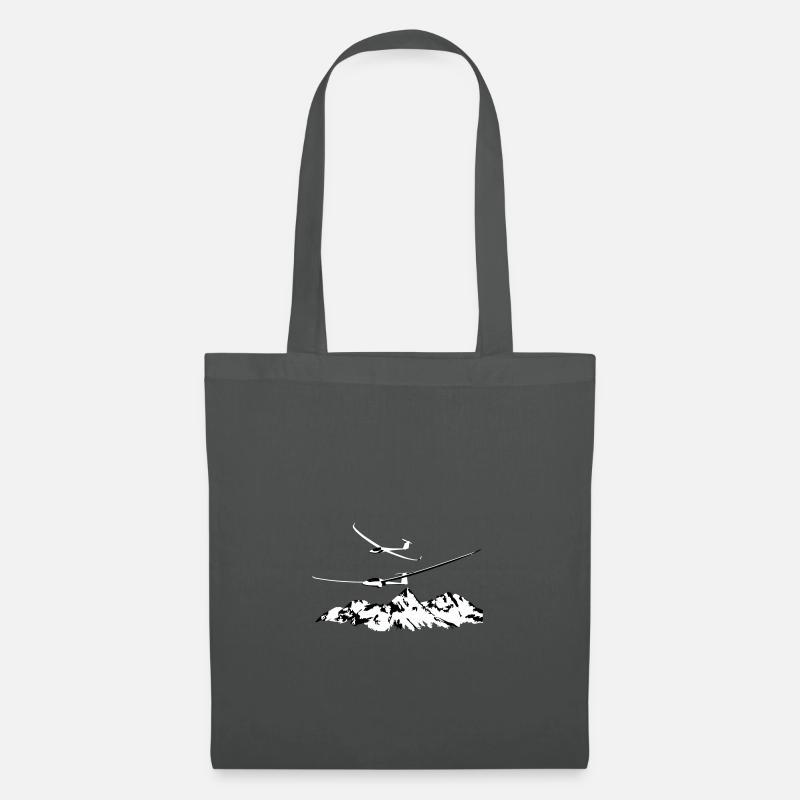 Glider Gliding Glider Glider Pilot Pilot - Tote Bag - graphite grey